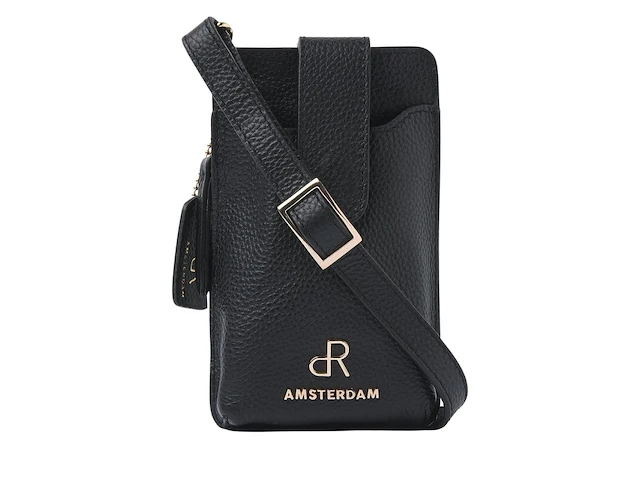 Telefoontas dr amsterdam, black - afbeelding 1 van  6