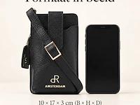 Telefoontas dr amsterdam, black - afbeelding 6 van  6