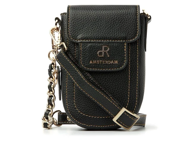 Telefoontas dr amsterdam, black - afbeelding 1 van  6