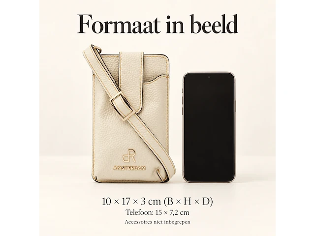 Telefoontas dr amsterdam, nude - afbeelding 6 van  6