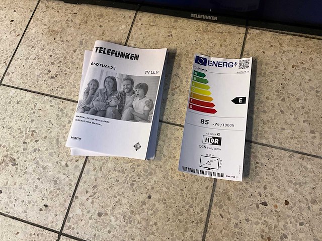 Telefunken 65dtua523 led televisie - afbeelding 4 van  7