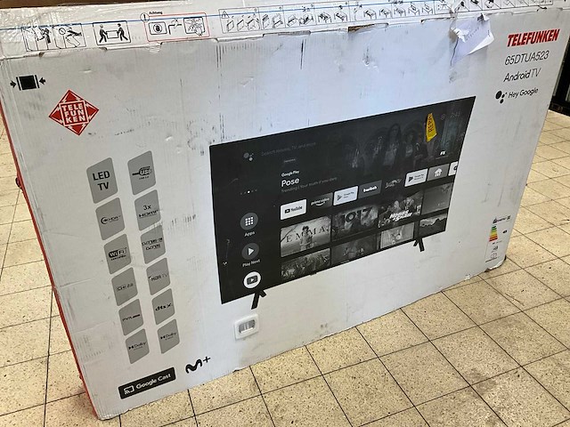 Telefunken 65dtua523 led televisie - afbeelding 5 van  7