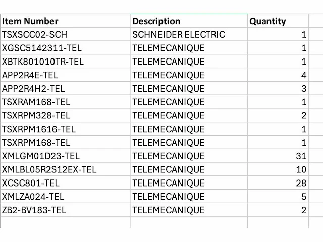 Telemecanique - partij electronica & industriële sensoren, drukschakelaars en automatiseringsmodules - afbeelding 3 van  10