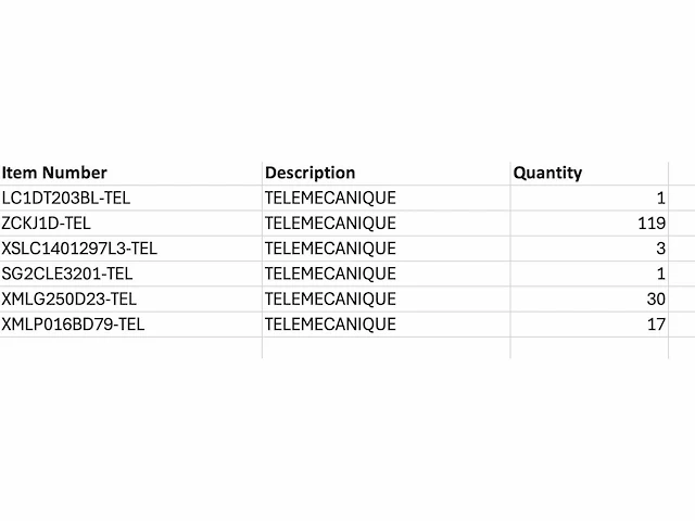 Telemecanique - partij elektronica: sensors & druktransmitters en eindschakelaars - afbeelding 2 van  9