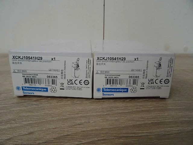 Telemecanique - xckj10541h29 - standschakelaar (2x) - afbeelding 2 van  2