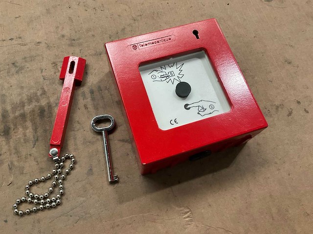Telemecanique xas e35 handmelder - afbeelding 2 van  3