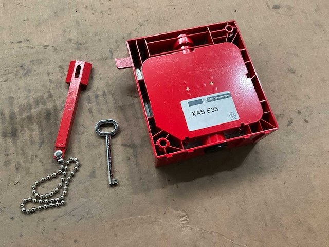 Telemecanique xas e35 handmelder - afbeelding 1 van  3