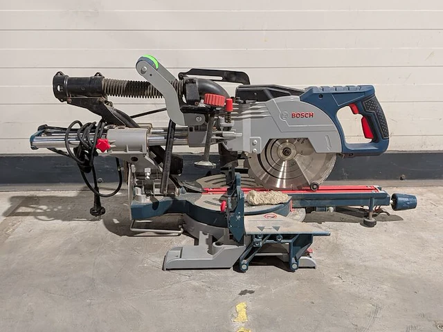 Telescoop-/afkortzaag - 230v, bosch, gcm 8 sjl, 2017 - afbeelding 8 van  9