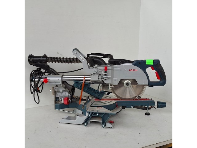 Telescoop-/afkortzaag 216mm 230v~ bosch, gcm 8 sjl, bouwjaar 2015 - afbeelding 5 van  12