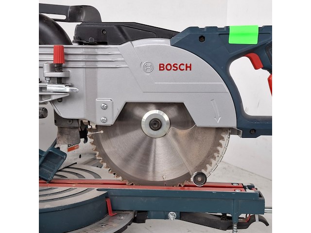 Telescoop-/afkortzaag 216mm 230v~ bosch, gcm 8 sjl, bouwjaar 2015 - afbeelding 6 van  12