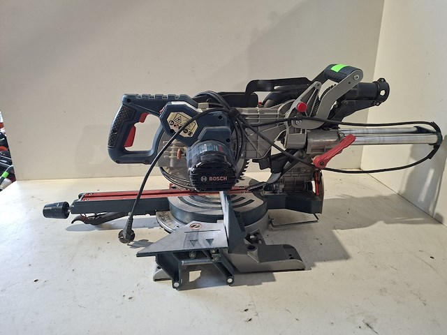 Telescoop-/afkortzaag 216mm 230v~ bosch, gcm 8 sjl, bouwjaar 2016 - afbeelding 1 van  6