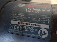 Telescoop-/afkortzaag 216mm 230v~ bosch, gcm 8 sjl, bouwjaar 2016 - afbeelding 2 van  6