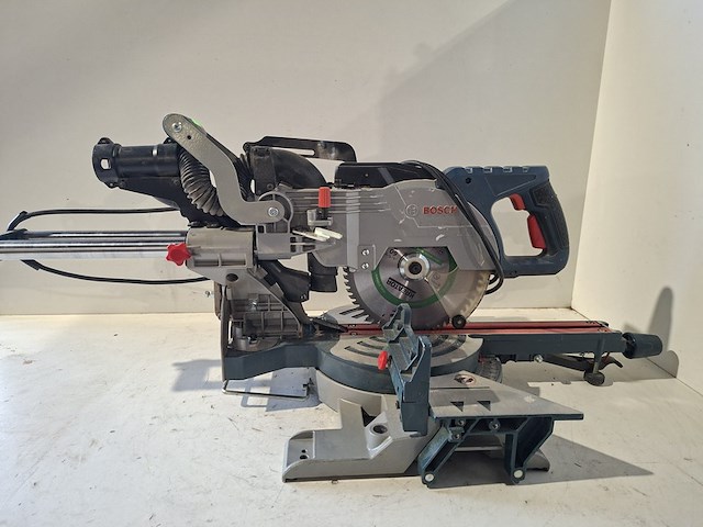 Telescoop-/afkortzaag 216mm 230v~ bosch, gcm 8 sjl, bouwjaar 2016 - afbeelding 4 van  6