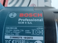 Telescoop-/afkortzaag 216mm 230v~ bosch, gcm 8 sjl, bouwjaar 2016 - afbeelding 4 van  9