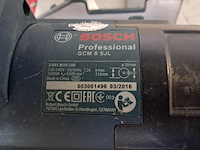 Telescoop-/afkortzaag 216mm 230v~ bosch, gcm 8 sjl, bouwjaar 2016 - afbeelding 2 van  12