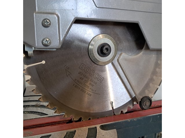 Telescoop-/afkortzaag 216mm 230v~ bosch, gcm 8 sjl, bouwjaar 2016 - afbeelding 11 van  12