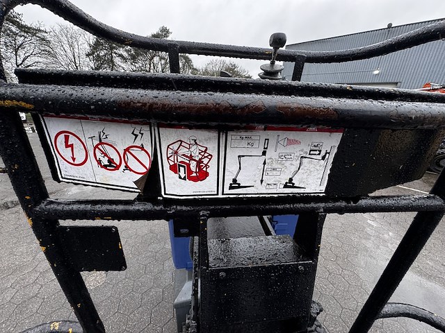 Telescoop hoogwerker, haulotte , ha12ip , blauw, 2001, elektrisch - afbeelding 10 van  13