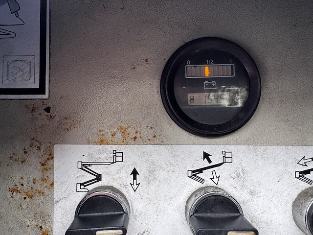 Telescoop hoogwerker, haulotte , ha15, blauw, 2000, elektrisch - afbeelding 5 van  16