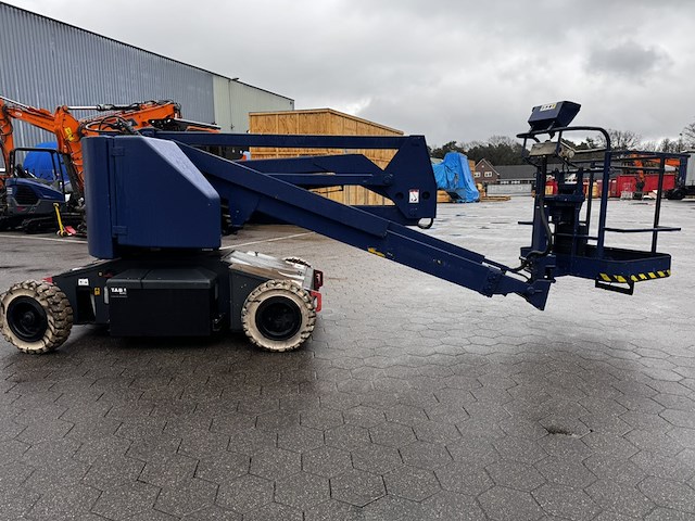 Telescoop hoogwerker, haulotte , ha15, blauw, 2000, elektrisch - afbeelding 1 van  16