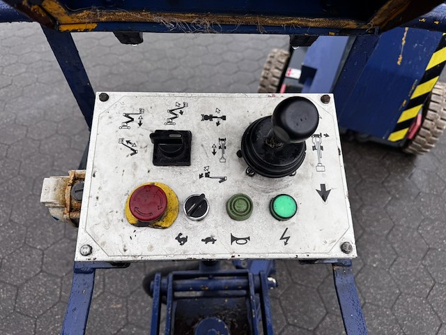 Telescoop hoogwerker haulotte, ha15, blauw, bouwjaar 2000, elektrisch - afbeelding 15 van  15