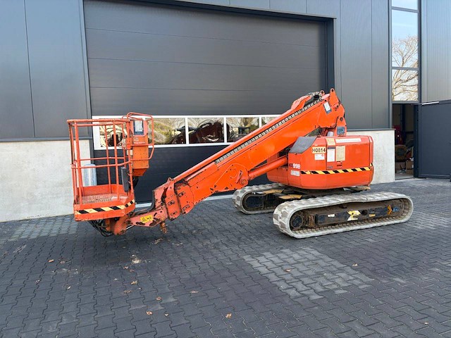 Telescoophoogwerker hitachi hx99b-2 diesel 11.7m 2007 - afbeelding 1 van  1