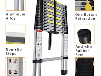 Telescoopladder zjladder - afbeelding 2 van  3