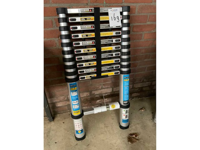 Telescoopladder - afbeelding 2 van  2