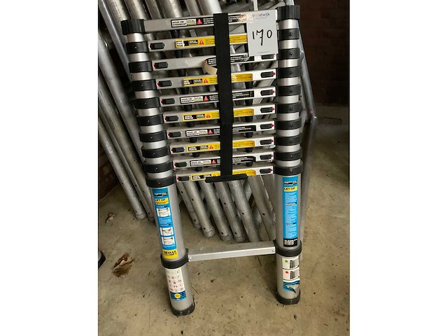 Telescoopladder - afbeelding 2 van  2