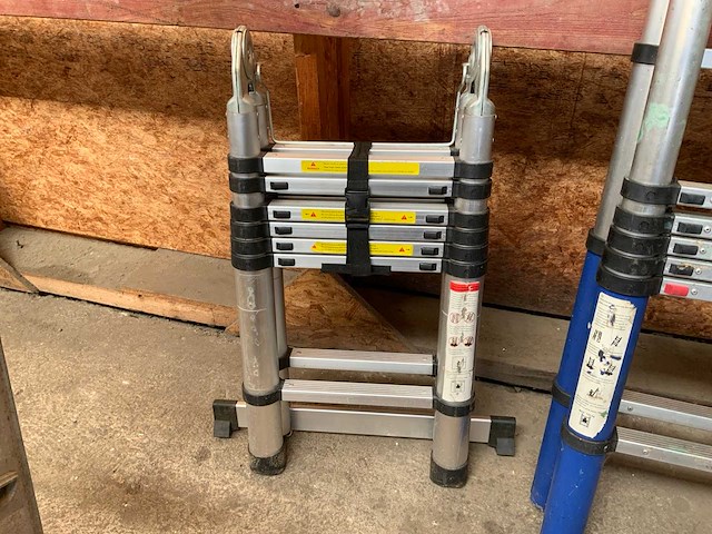 Telescoopladder - afbeelding 2 van  2