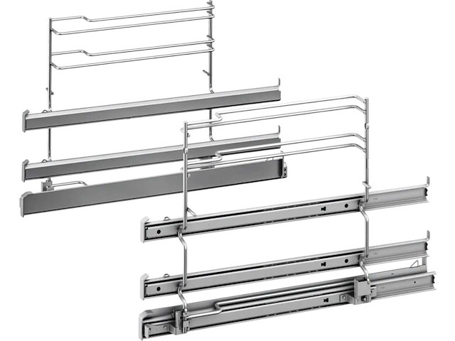 Telescoopstang 3-delig voor bosch siemens ovens - afbeelding 1 van  1