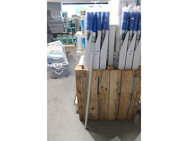 Telescoopsteel, max. lengte 366cm, 15 stuks. - afbeelding 2 van  3