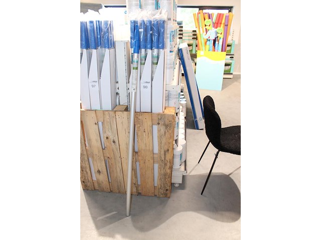 Telescoopsteel, max. lengte 366cm, 15 stuks. - afbeelding 2 van  3