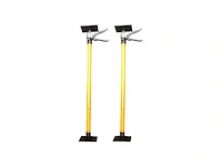 Telescoopsteun / derde hand 115-290cm (2x)