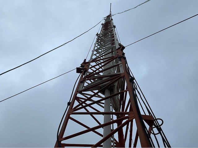 Telescopische radarmast electrisch/hydraulisch bedient - afbeelding 7 van  16