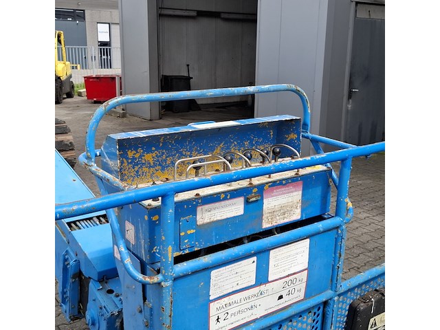 Telescopische rups hoogwerker, aichi, sr210, blauw, 1998 - afbeelding 21 van  42