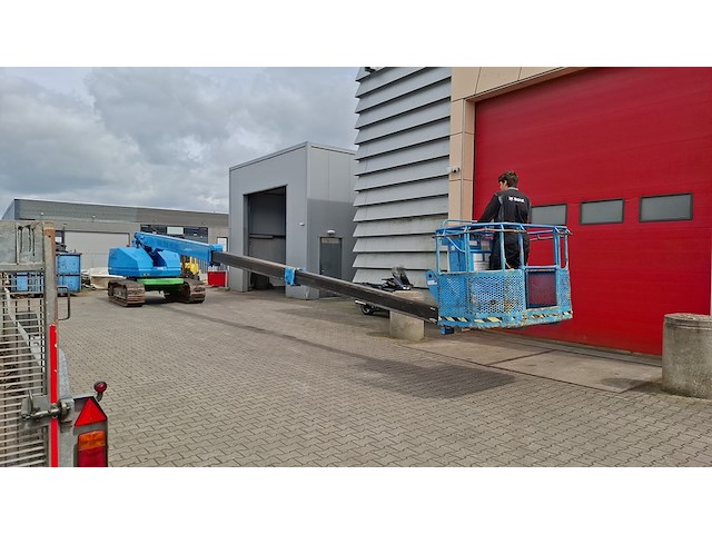 Telescopische rups hoogwerker, aichi, sr210, blauw, 1998 - afbeelding 25 van  42