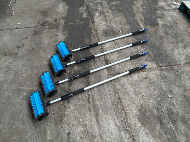 Telescopische wasborstel (4x) - afbeelding 2 van  7