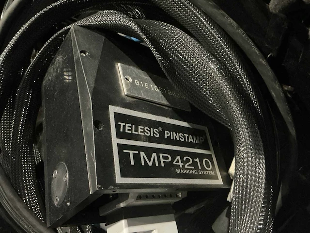 Telesis pinstamp tmp4210 graveerapparaat - afbeelding 3 van  4