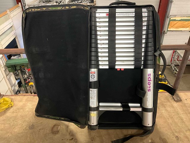 Telesteps 1800ep telescoopladder in camouflagetas - afbeelding 1 van  5