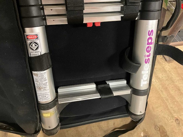 Telesteps 1800ep telescoopladder in camouflagetas - afbeelding 3 van  5