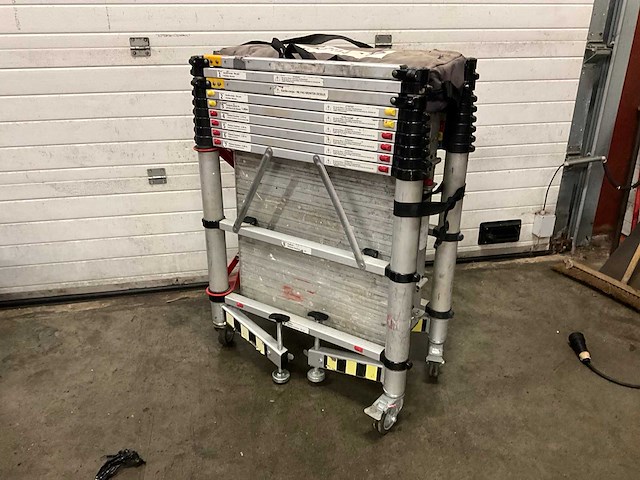 Teletower telescopic telescopische rolsteiger - afbeelding 2 van  5