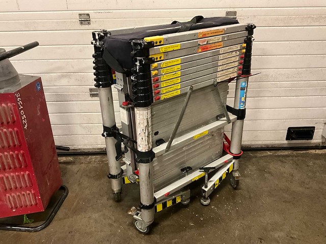 Teletower telescopic telescopische rolsteiger - afbeelding 3 van  5