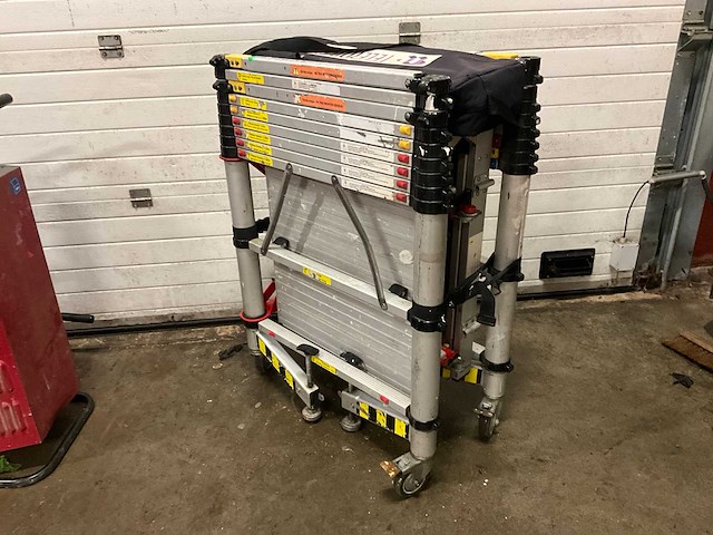 Teletower telescopic telescopische rolsteiger - afbeelding 4 van  5