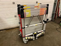 Teletower telescopic telescopische rolsteiger - afbeelding 1 van  4