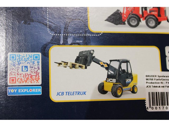 Teletruck bruder type jcb 30-19. - afbeelding 2 van  2
