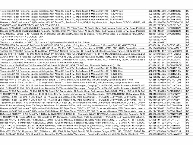 Televisie (278x) - afbeelding 24 van  27