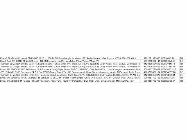 Televisie (278x) - afbeelding 26 van  27