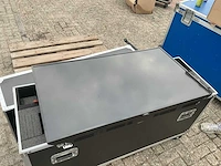 Televisie in flightcase