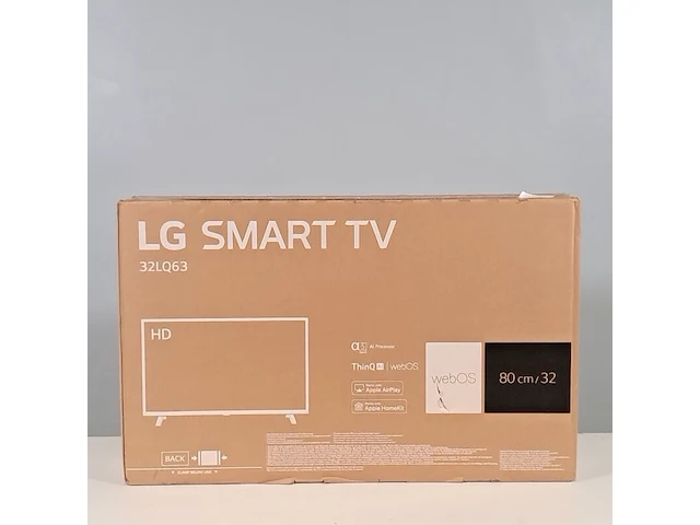 Televisie, lg, 32lq63 fhd smart tv - afbeelding 1 van  6