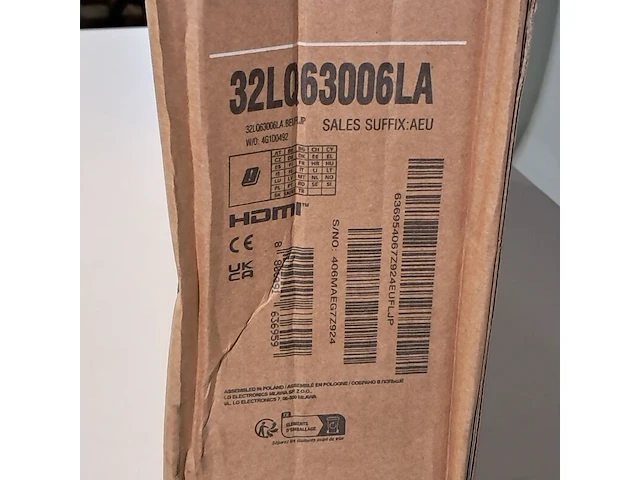 Televisie, lg, 32lq63 fhd smart tv - afbeelding 5 van  6